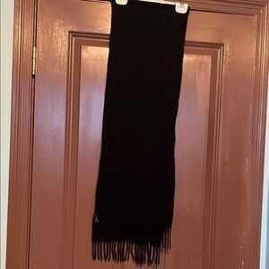 Kashmere 100% cashmere Black Fringe Scarf